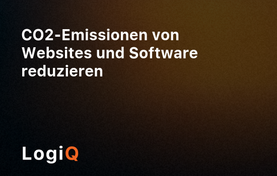 CO2-Emissionen von Websites und Software reduzieren